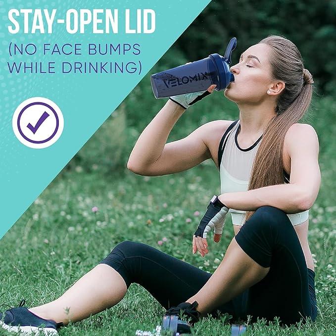 '-2 Pack- 28 oz Protein Shaker Bottles for Protein Mixes - 2x Wire Whisk | Leak Proof Shaker Cups for Protein Shakes | Pre Workout Shaker Bottle | Shakers for Protein Shakes-Green&Blue