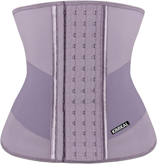 KIMIKAL Women Waist Trainer Corset Belt: Under Clothes Sport Tummy Control Long Torso Shapewear