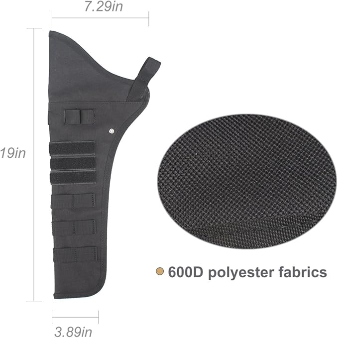 KRATARC Archery Lightweight Hip Arrow Quiver Foldable Compact Arrows Bag with Molle System Hanged for Target Shooting