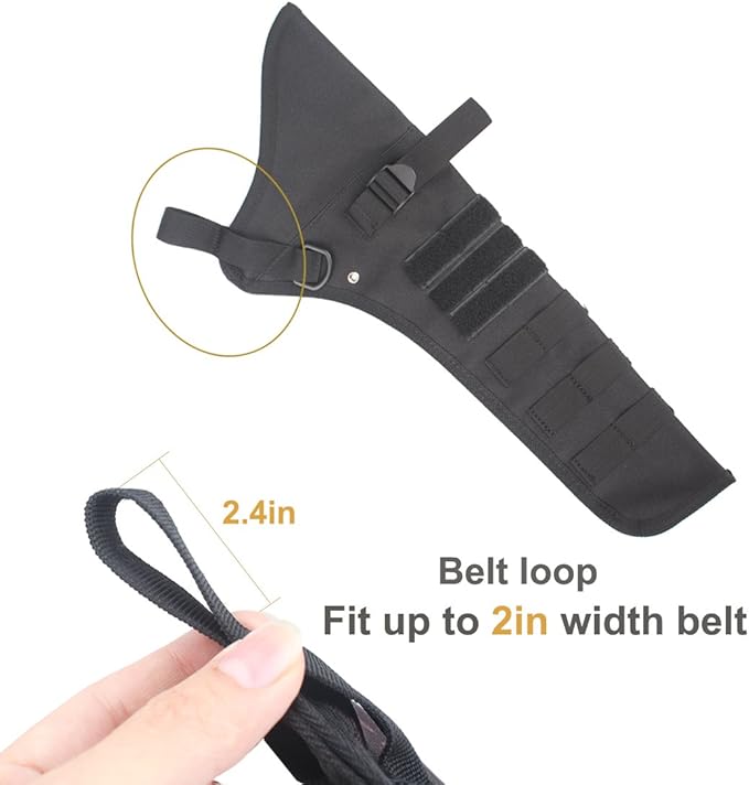 KRATARC Archery Lightweight Hip Arrow Quiver Foldable Compact Arrows Bag with Molle System Hanged for Target Shooting