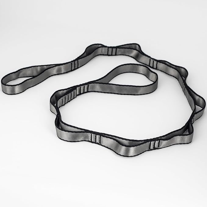 10PCS Nylon Daisy Chain Straps 23 KN for Aerial Yoga Hammock Swing Adjustable Aerial Silk Extender Hanging Rope for Aerial Yoga Belts 3.6FT 5.9FT Long