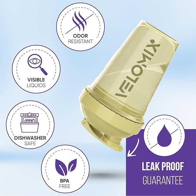 '-6 PACK- 20 OZ Protein Shaker Bottles for Protein Mixes, Shaker Cups for Protein Shakes, Small Shaker Bottle Pack, Shaker Cup, Shakers for protein Shakes (Pastel Shades - 6 Pack)