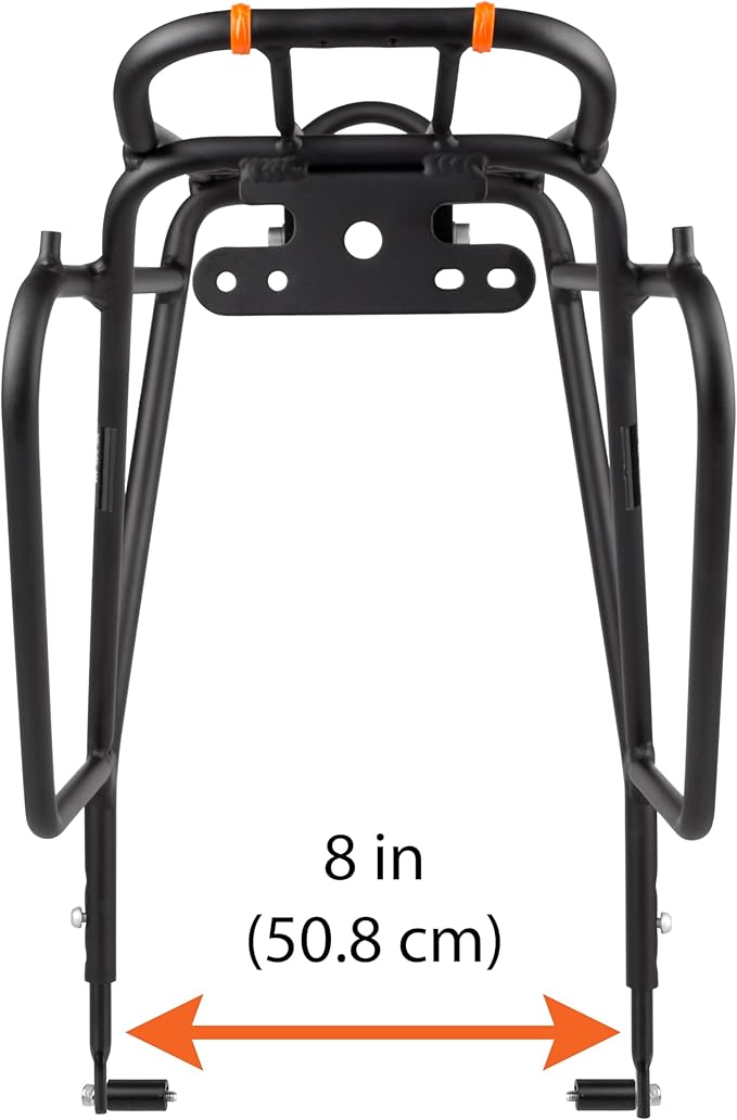 Ibera PakRak Touring Bicycle Seatpost/Disc/Non/Disc Rack and Quick Release Bag