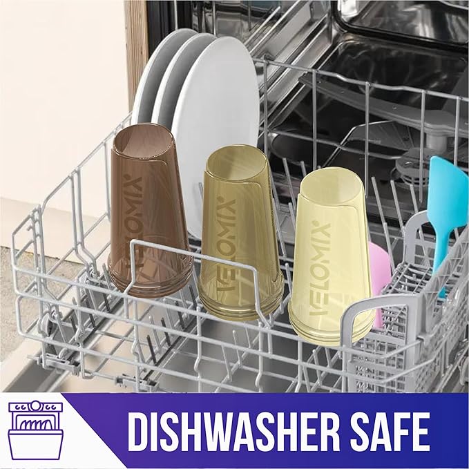 '-4 PACK- 28 oz Protein Shaker Bottle for Protein Mixes - 4x Wire Whisk | Leak Proof Shaker Cups for Protein Shakes | Protein Shaker Bottle Pack | Protein Shake Cup (Brown)