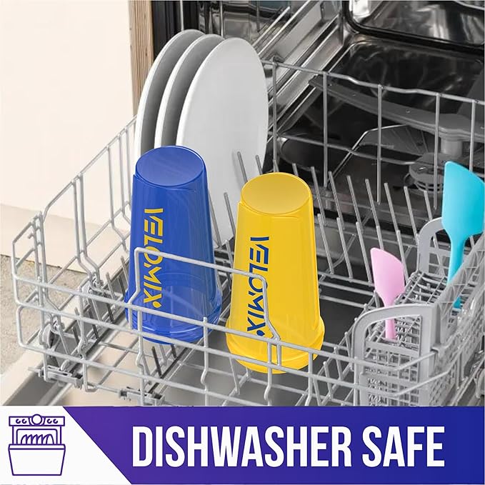 '-2 Pack- 28 oz Protein Shaker Bottles for Protein Mixes - 2x Wire Whisk | Leak Proof Shaker Cups for Protein Shakes | Protein Shaker Bottle Pack (Stand Strong Pack)